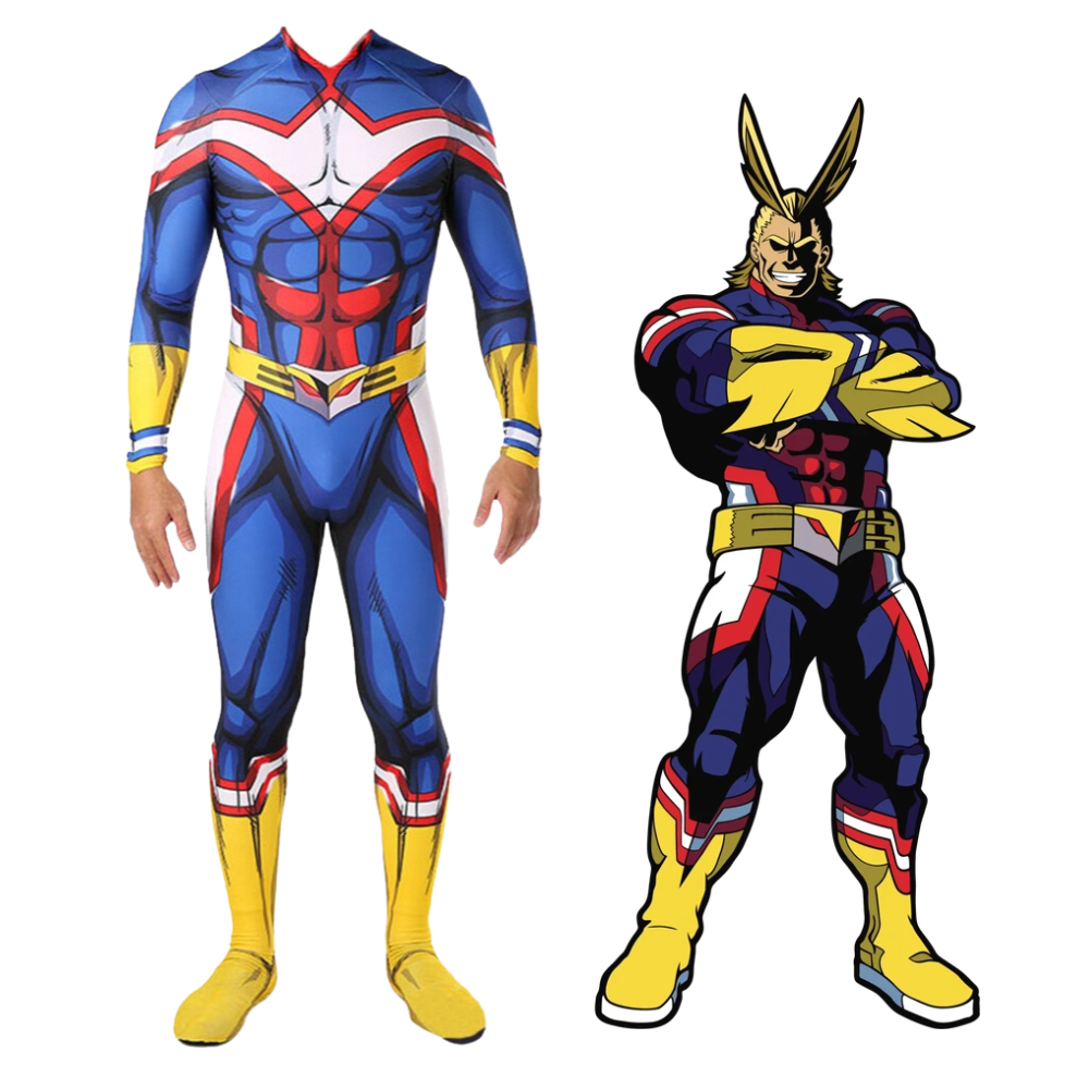 My Hero Academia All Might V3 Cosplay Costume – Anime Outfit – Ace Cosplay