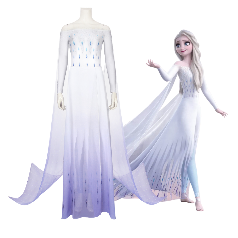 Frozen 2 Elsa Cosplay Costume – Movie Outfit – Ace Cosplay