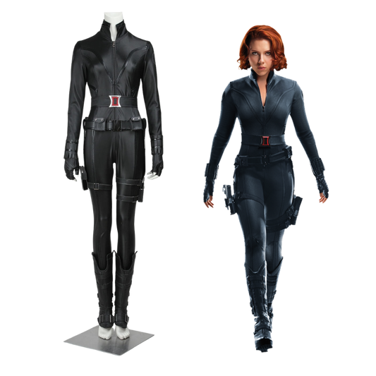 Costume de cosplay de Black Widow des Avengers | Tenue Marvel