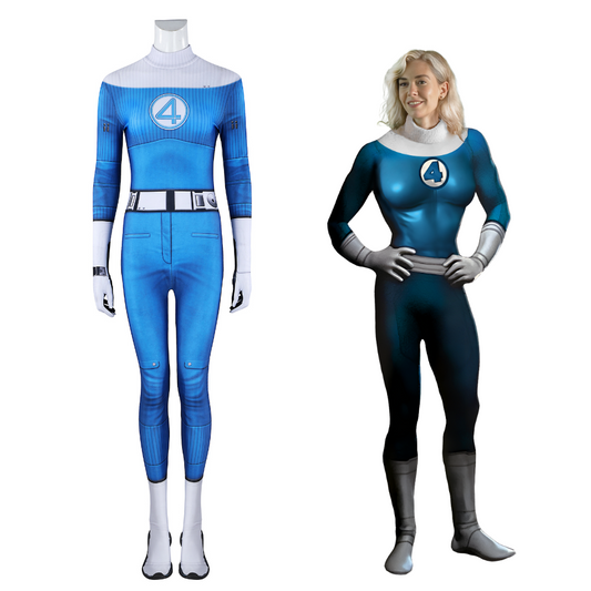 Costume de cosplay de la Femme invisible des Quatre Fantastiques | Tenue Marvel