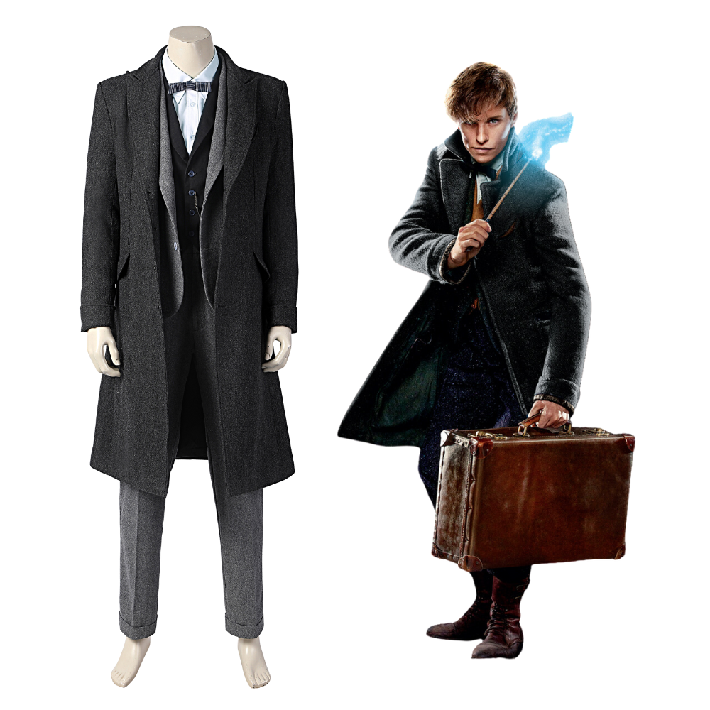 Fantastic Beasts Newt Scamander Cosplay Costume – Wizard Outfit – Ace Cosplay
