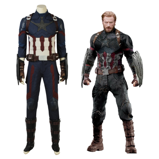 Avengers 3 Captain America Cosplay-Kostüm | Marvel-Outfit