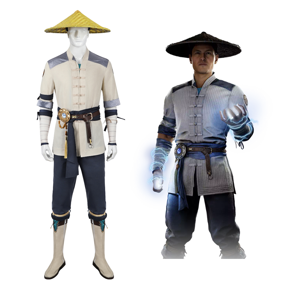 Mortal Kombat Raiden Cosplay Kostüm | Gaming-Outfit