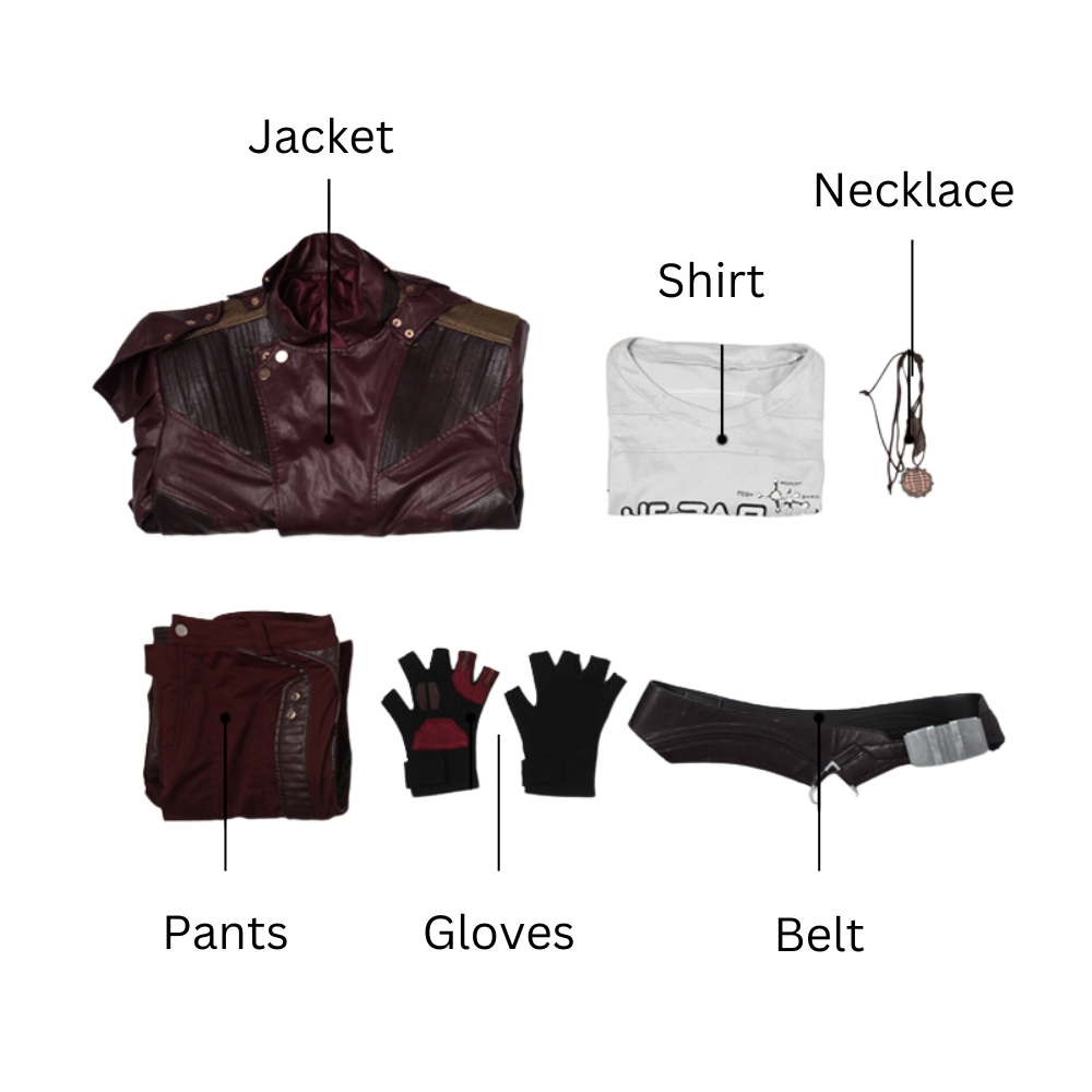 Guardians of the Galaxy 2 Quill Cosplay Costume – Marvel Outfit – photo 3 of 22