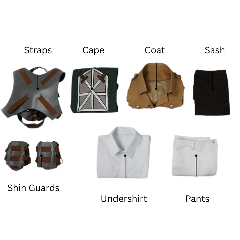 Attack on Titan Training Corps Cosplay Costume – Anime Outfit – photo 3 of 26