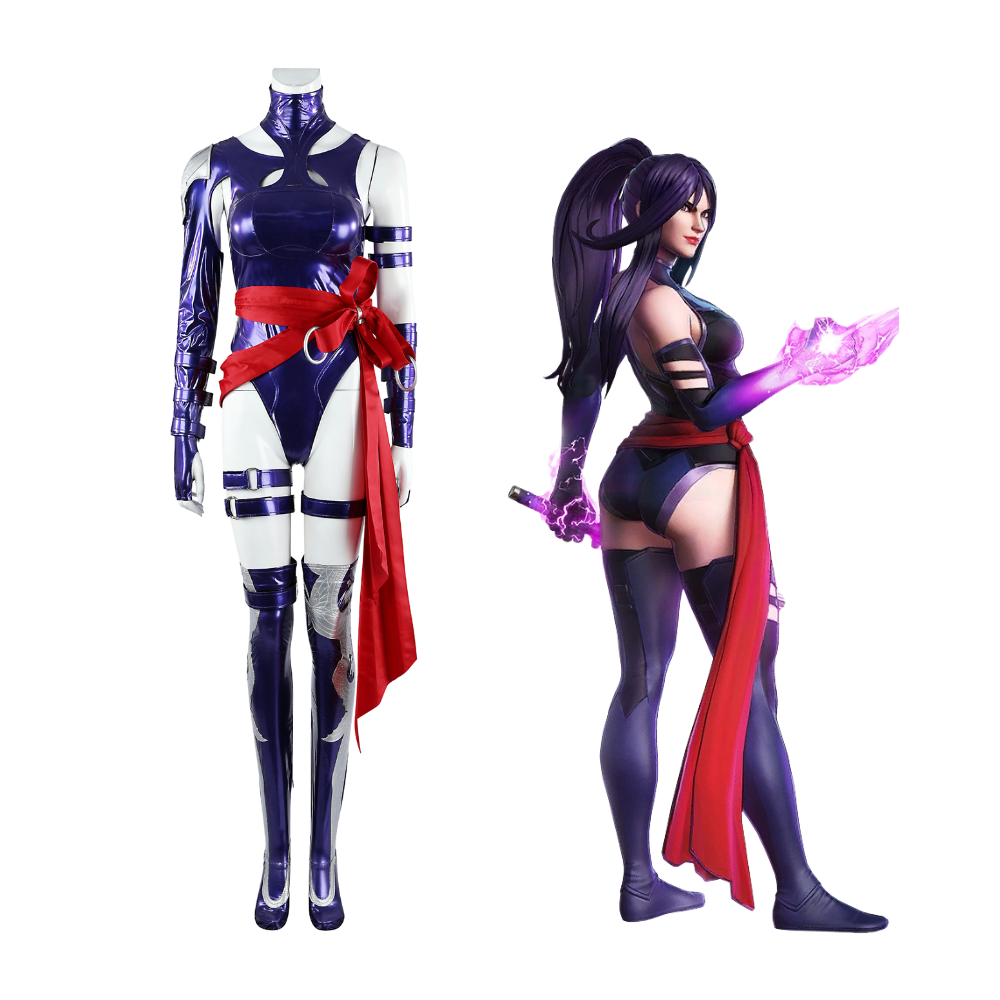 Marvel Rivals Psylocke Cosplay-Kostüm | Gaming-Outfit