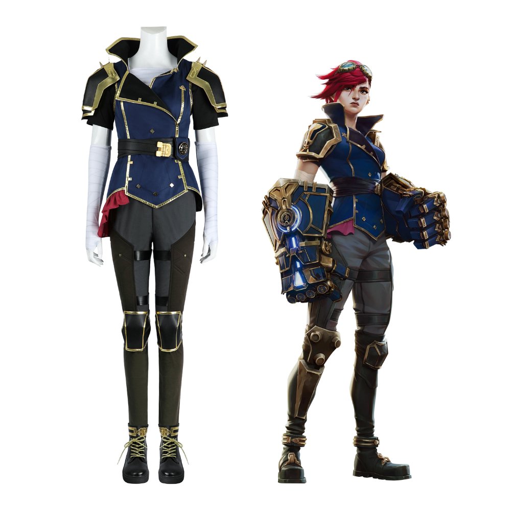 Arcane League of Legends VI Cosplay Costume – Gaming Outfit – Ace Cosplay