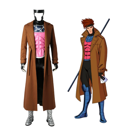 Costume de cosplay Gambit des X-Men '97 | Tenue Marvel