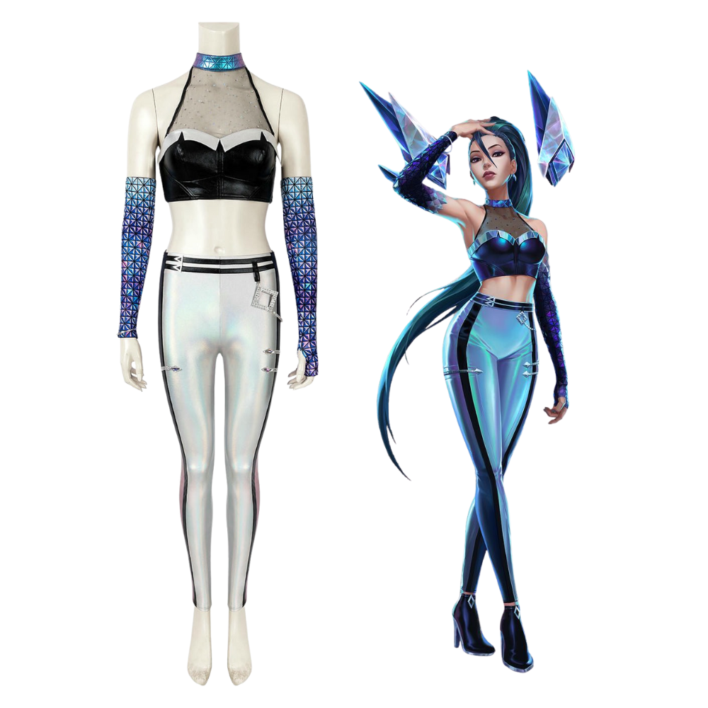 League of Legends KDA Kai'Sa Cosplay Costume – Gaming Outfit – Ace Cosplay