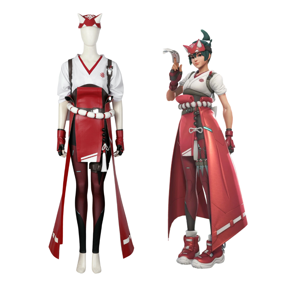Overwatch 2 Kiriko Cosplay Costume – Gaming Outfit – Ace Cosplay