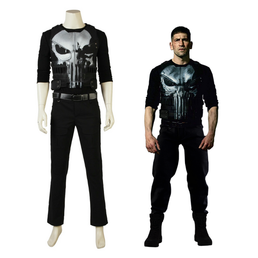 Costume de cosplay de la saison 1 de The Punisher | Tenue Marvel