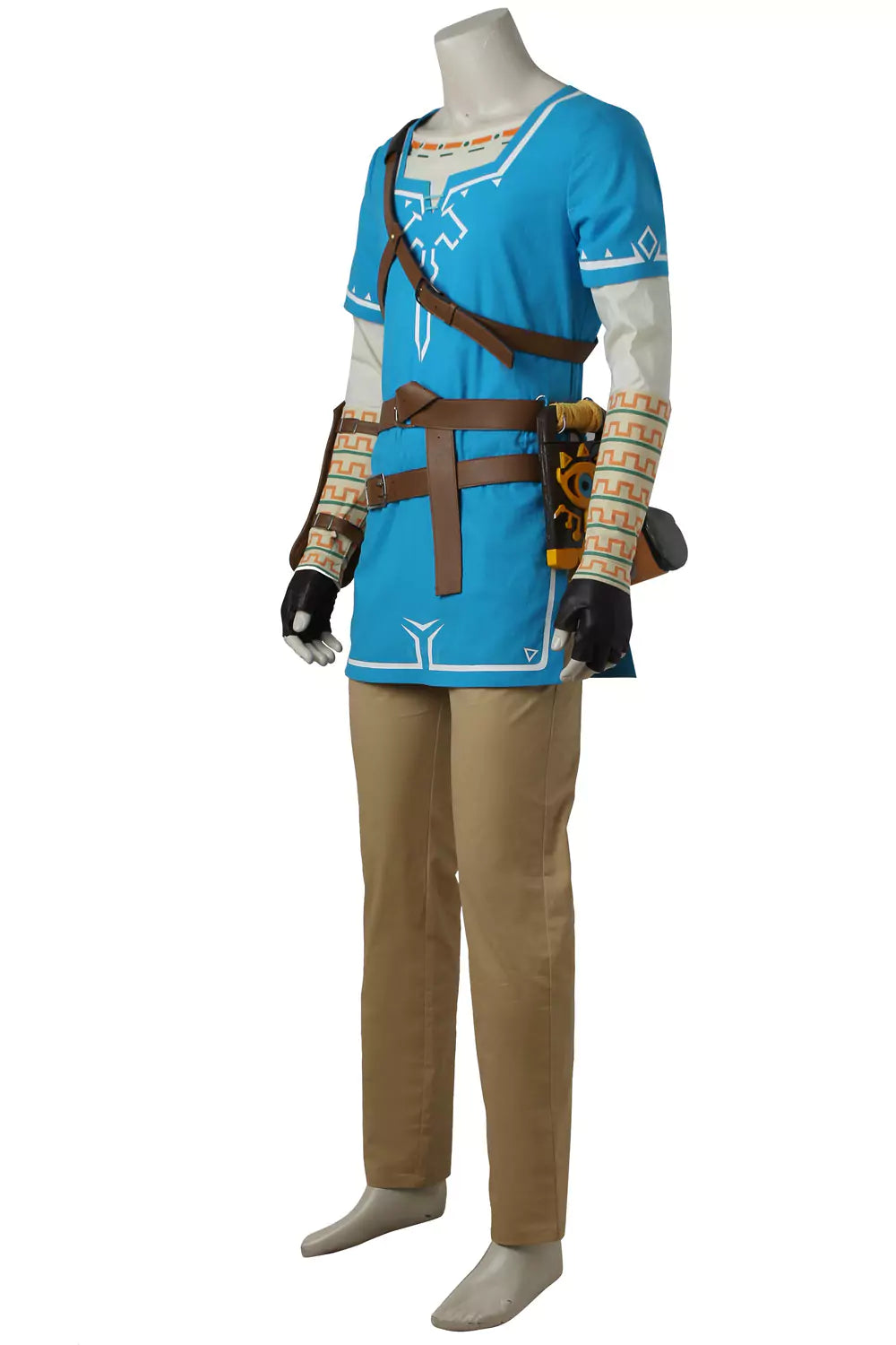 Breath of the Wild Link Blue Cosplay Costume – Gaming Outfit – photo 4 of 15
