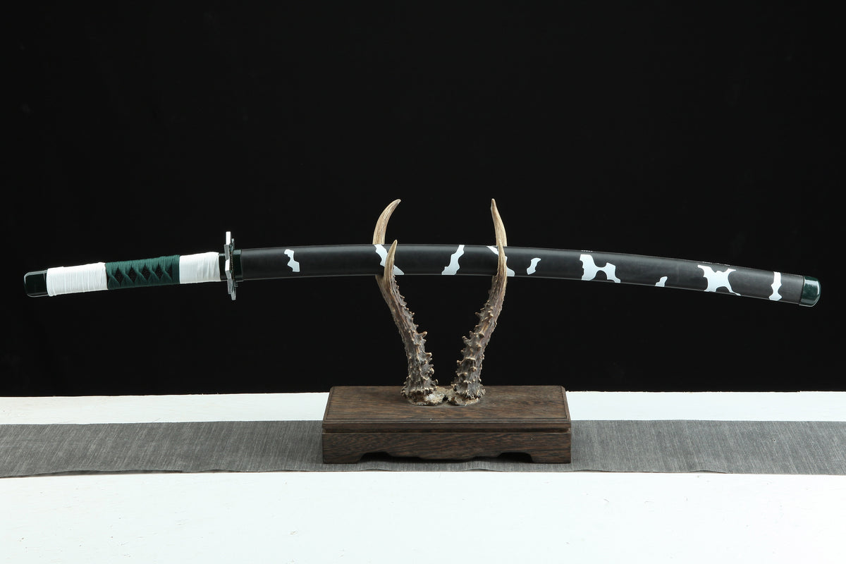 1:1 Replica Sanemi Shinazugawa Leather Sheath Katana | Demon Slayer Sword