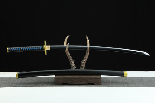 1:1 Replica Muichiro Tokito Worn Katana – Demon Slayer Sword – Ace Cosplay