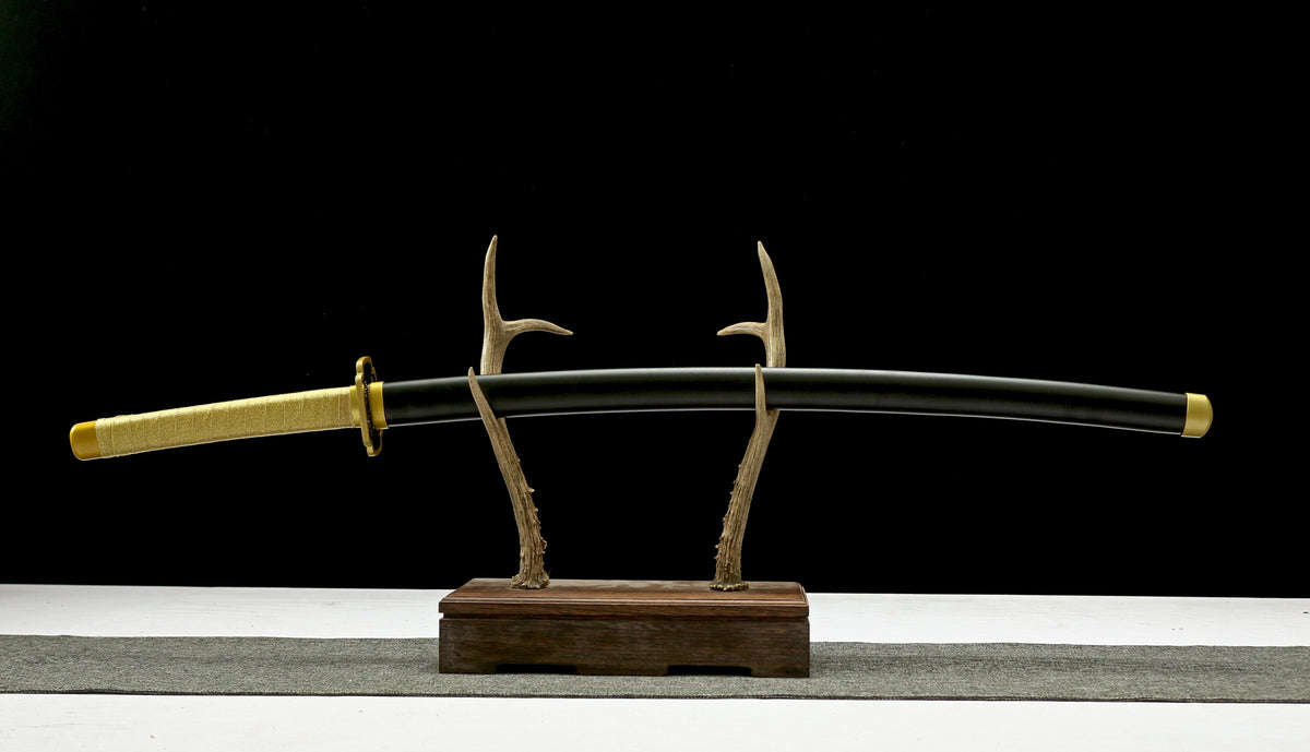 1:1 Replica Yoriichi Tsugikuni Worn Katana | Demon Slayer Sword