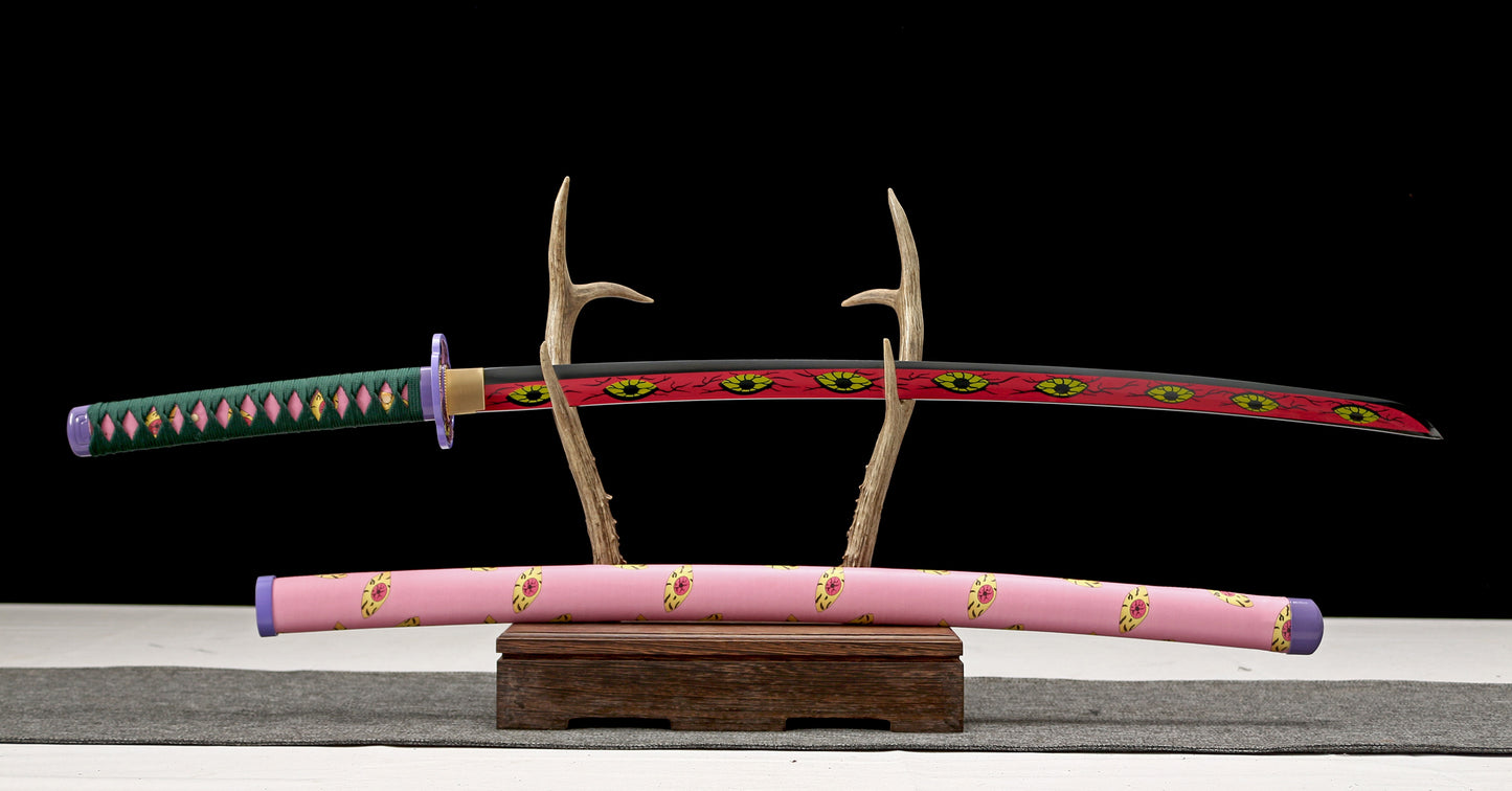1:1 Replica Kokushibo Worn Katana | Demon Slayer Sword