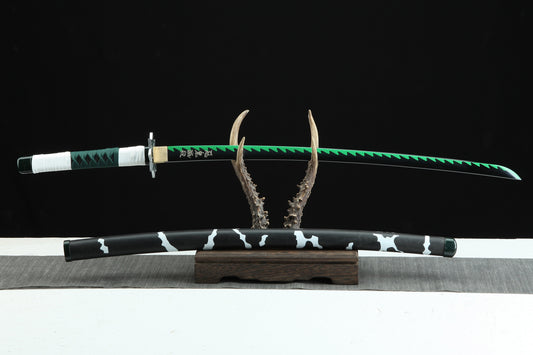 1:1 Replica Sanemi Shinazugawa Leather Sheath Katana – Demon Slayer Sword – Ace Cosplay