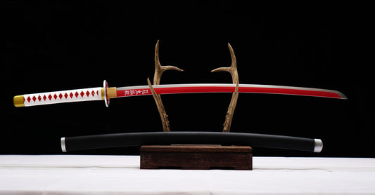 1:1 Replica Kanao Tsuyuri Worn Katana – Demon Slayer Sword – Ace Cosplay