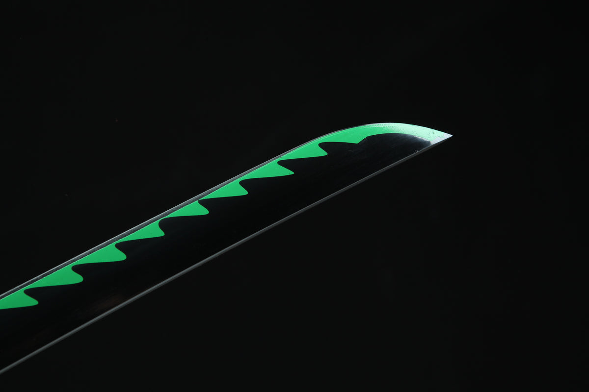 1:1 Replica Sanemi Shinazugawa Leather Sheath Katana | Demon Slayer Sword