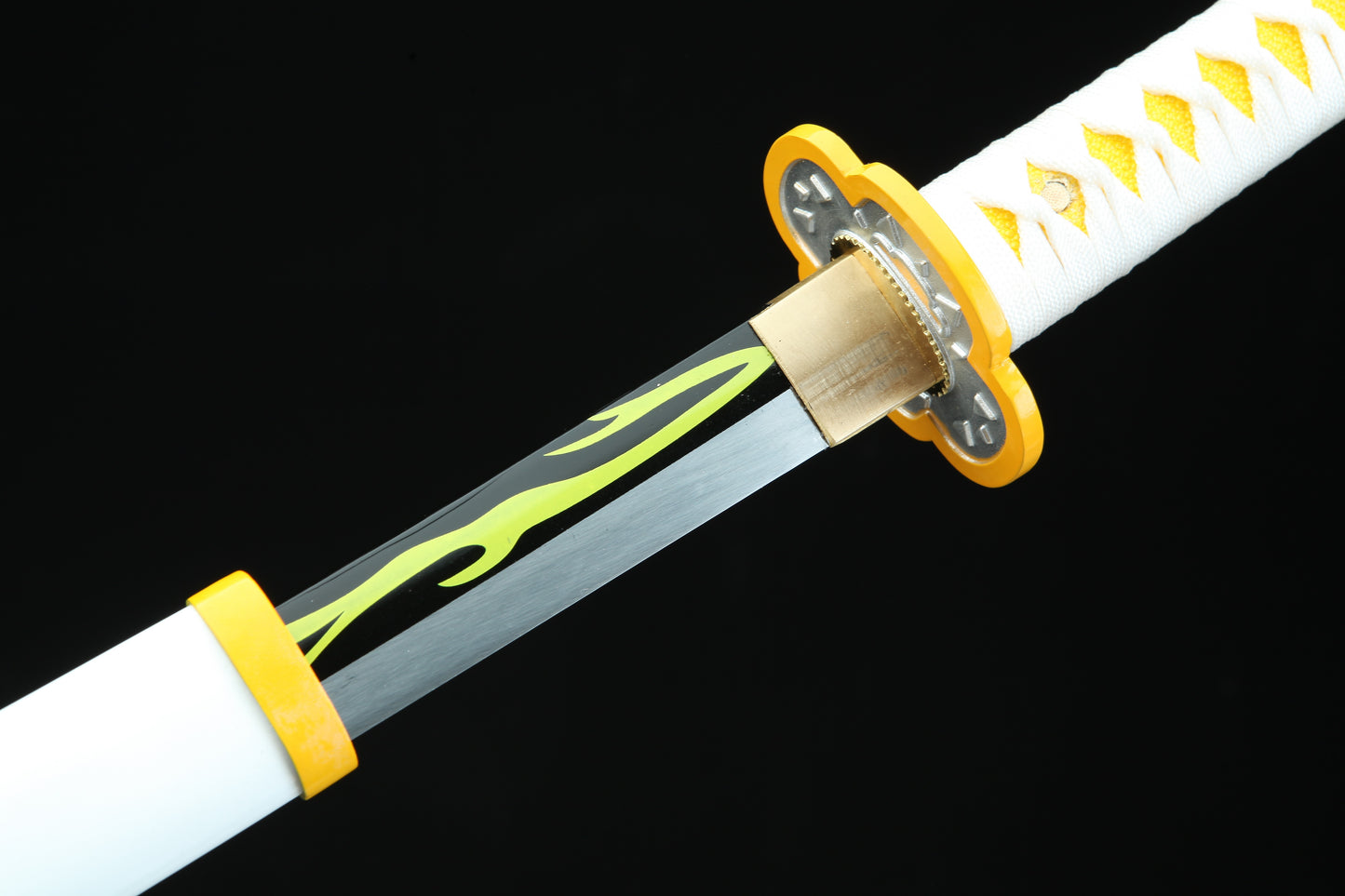 1:1 Replica Zenitsu Agatsuma Worn Katana | Demon Slayer Sword