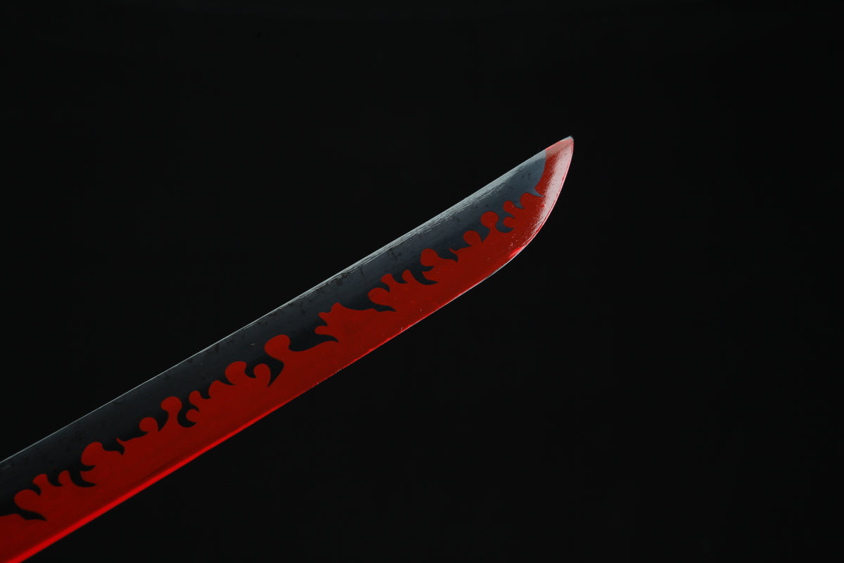 1:1 Replica Kyojuro Rengoku Worn Katana | Demon Slayer Sword