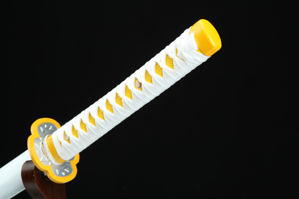 1:1 Replica Zenitsu Agatsuma Worn Katana | Demon Slayer Sword