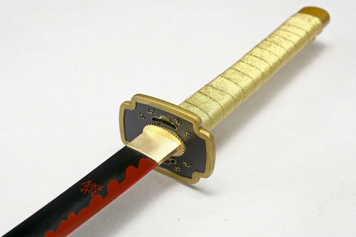 1:1 Replica Yoriichi Tsugikuni Worn Katana | Demon Slayer Sword