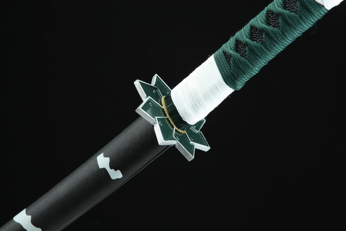 1:1 Replica Sanemi Shinazugawa Leather Sheath Katana | Demon Slayer Sword
