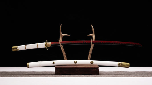 1:1 Replica Kozuki Oden Worn Ame no Habakiri Katana – One Piece Sword – Ace Cosplay