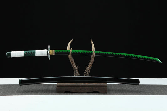 1:1 Replica Sanemi Shinazugawa Worn Katana – Demon Slayer Sword – Ace Cosplay