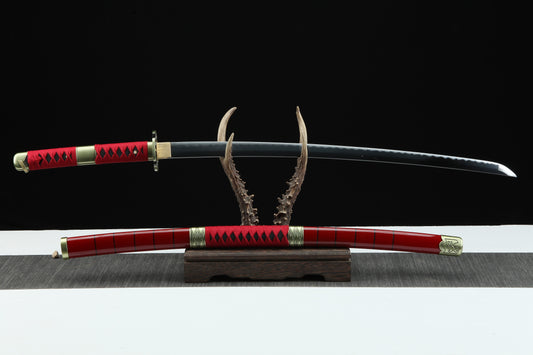 1:1 Replica Roronoa Zoro Worn Onikiri Katana – One Piece Sword – Ace Cosplay