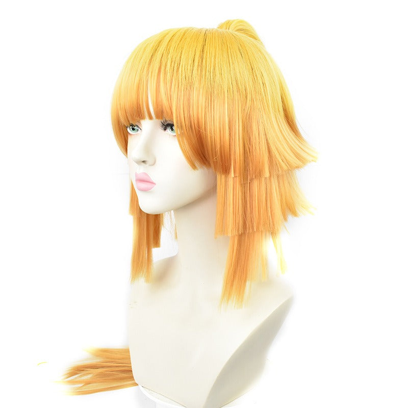Demon Slayer Zenitsu Agatsuma Genderbend | Cosplay Wig