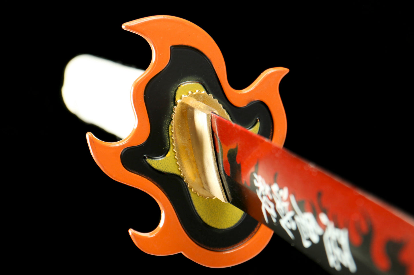 1:1 Replica Kyojuro Rengoku Worn Katana | Demon Slayer Sword