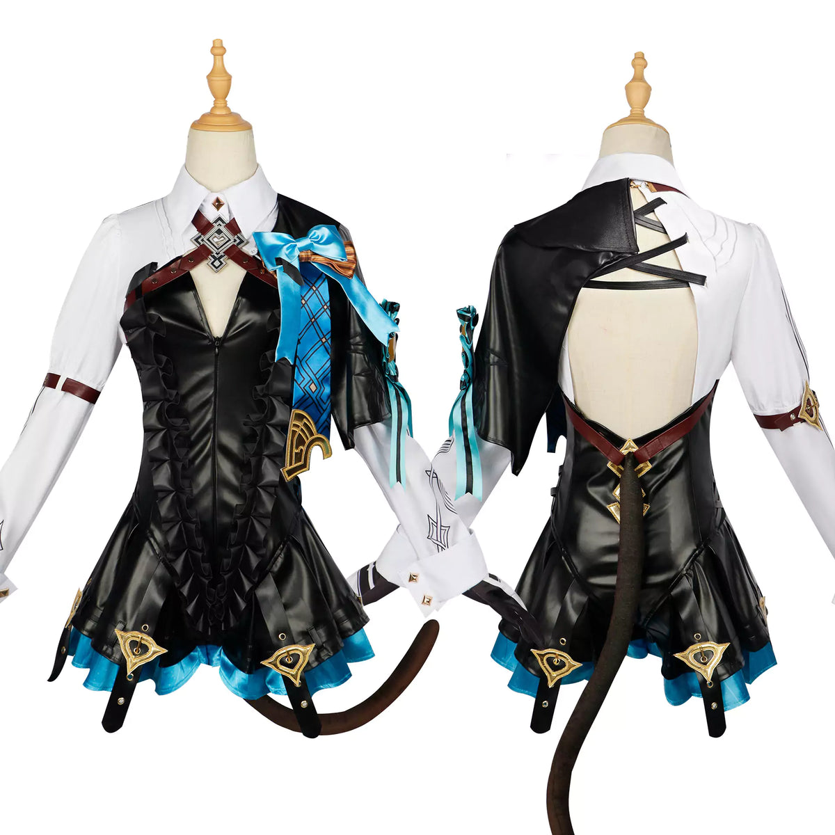 Genshin Impact Lynette Cosplay Costume – Gaming Outfit – photo 8 of 19