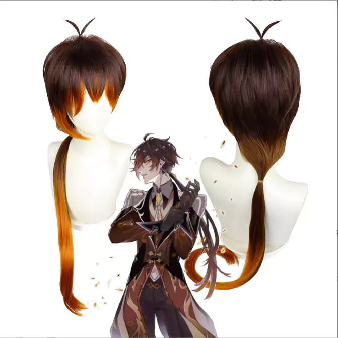 Genshin Impact Zhongli Cosplay Costume – Gaming Outfit – photo 12 of 14