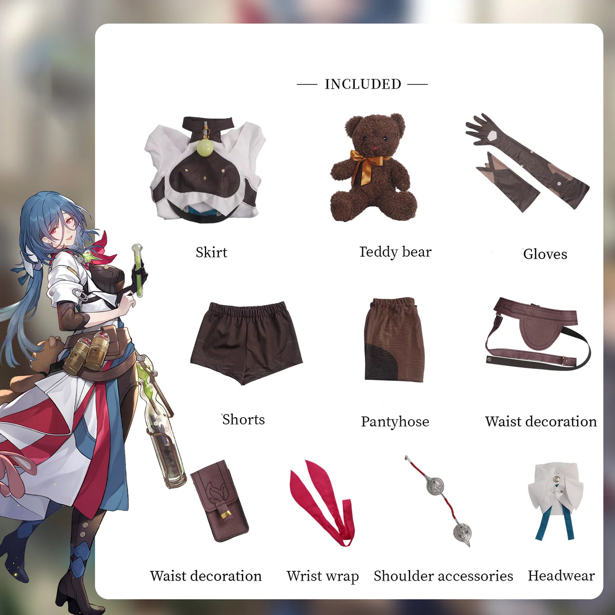 Honkai Star Rail Natasha Cosplay Costume – Gaming Outfit – photo 3 of 14