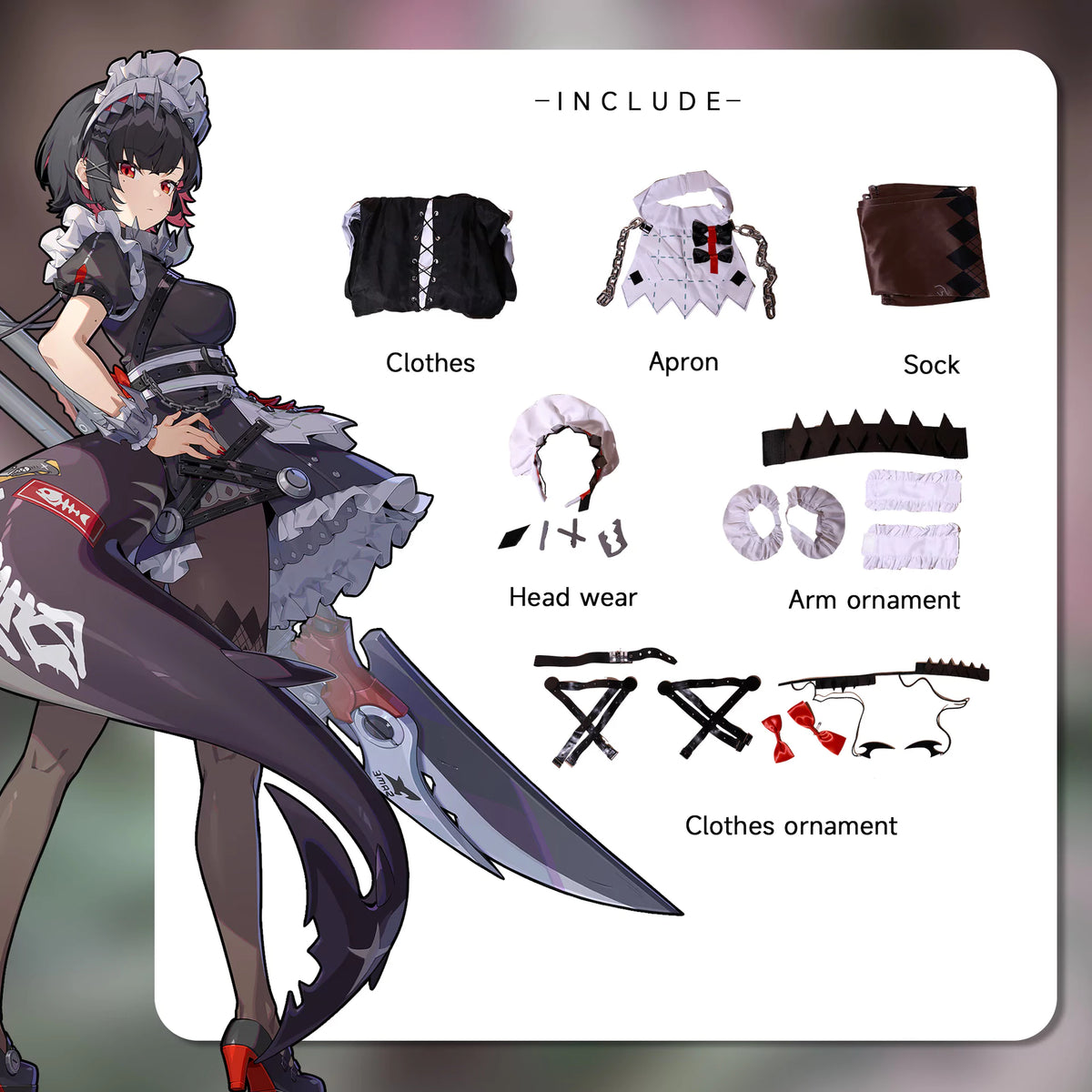 Zenless Zone Zero Ellen Joe Cosplay Costume – Gaming Outfit – photo 3 of 20