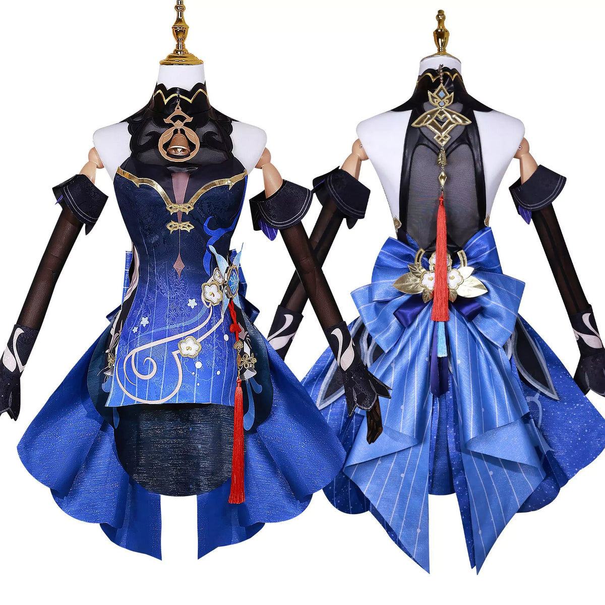 Genshin Impact Ganyu Carnival Cosplay Costume – Gaming Outfit – photo 7 of 20