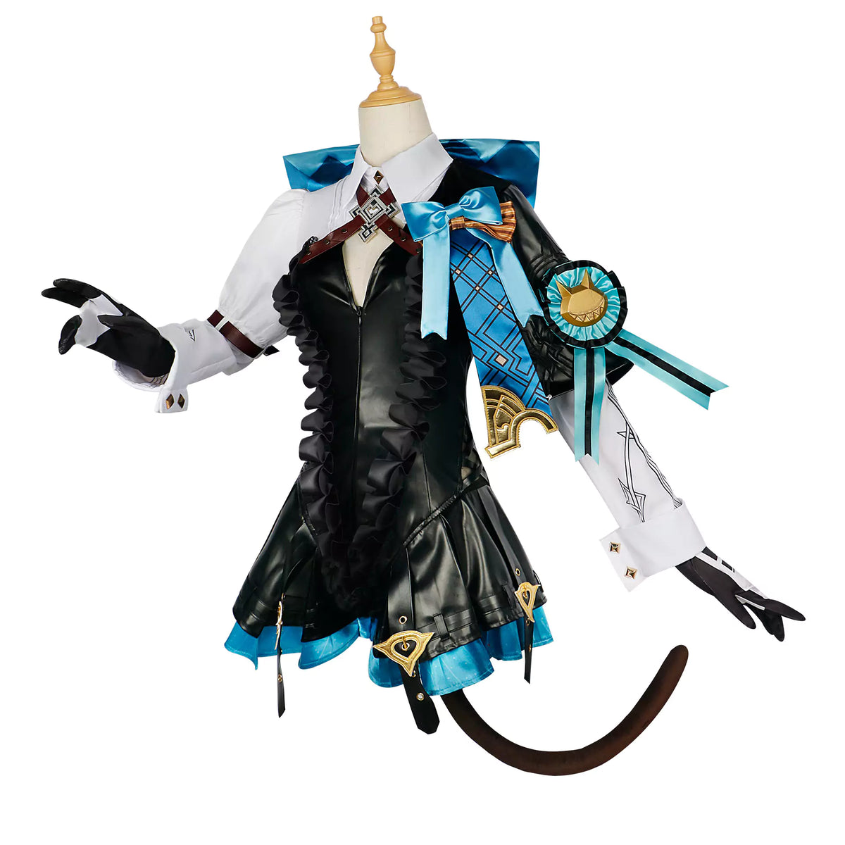 Genshin Impact Lynette Cosplay Costume – Gaming Outfit – photo 6 of 19