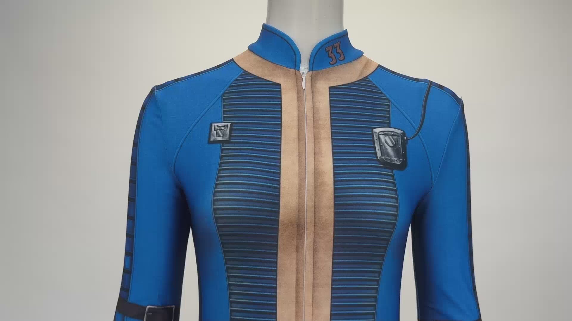 Fallout Season 1 Female Cosplay Costume – Gaming Outfit – video 17 of 17