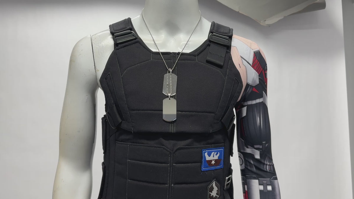 Cyberpunk 2077 Johnny Silverhand Cosplay Costume – Gaming Outfit – video 19 of 19