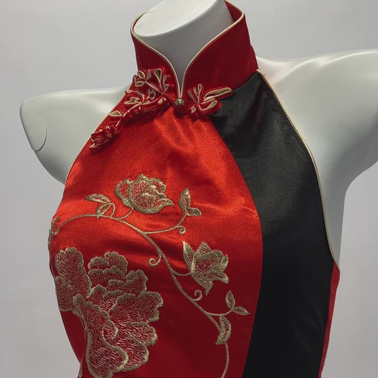 Resident Evil 4 Remake Ada Wong Cheongsam Cosplay Costume – Gaming Outfit – video 13 of 15