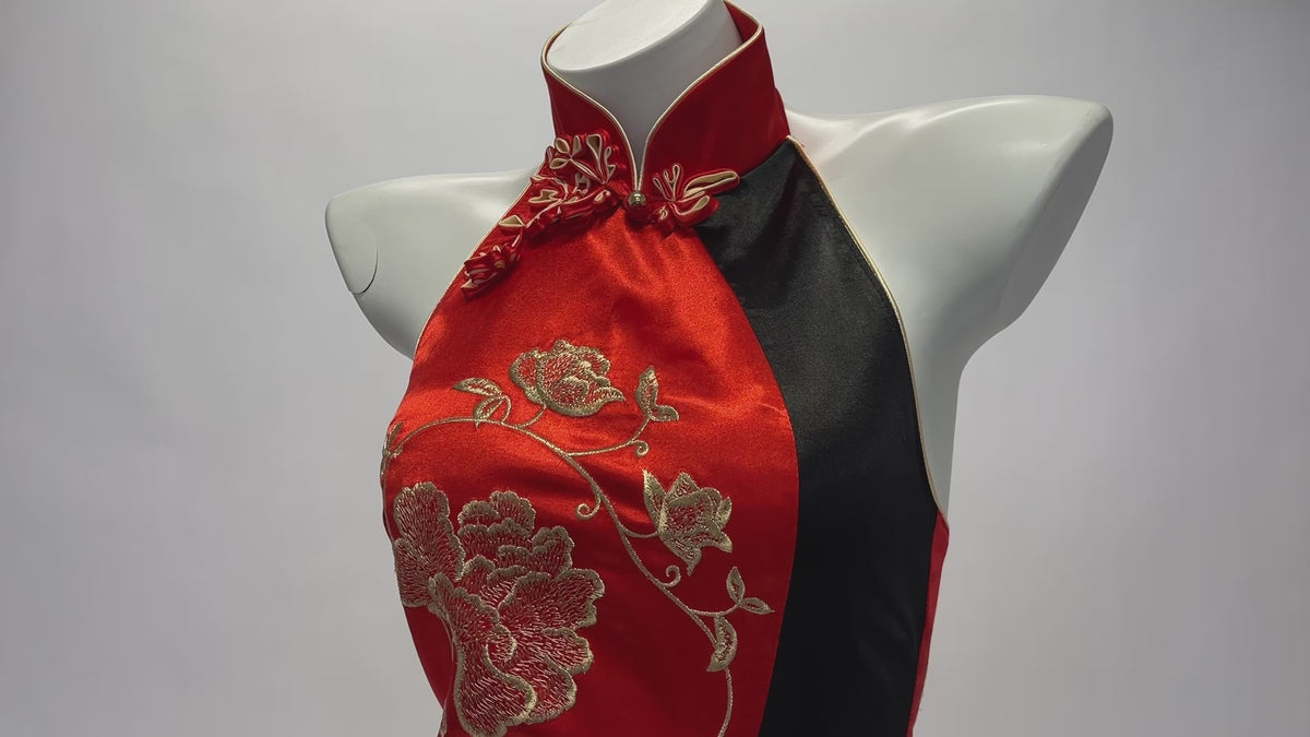 Resident Evil 4 Remake Ada Wong Cheongsam Cosplay Costume – Gaming Outfit – video 13 of 15