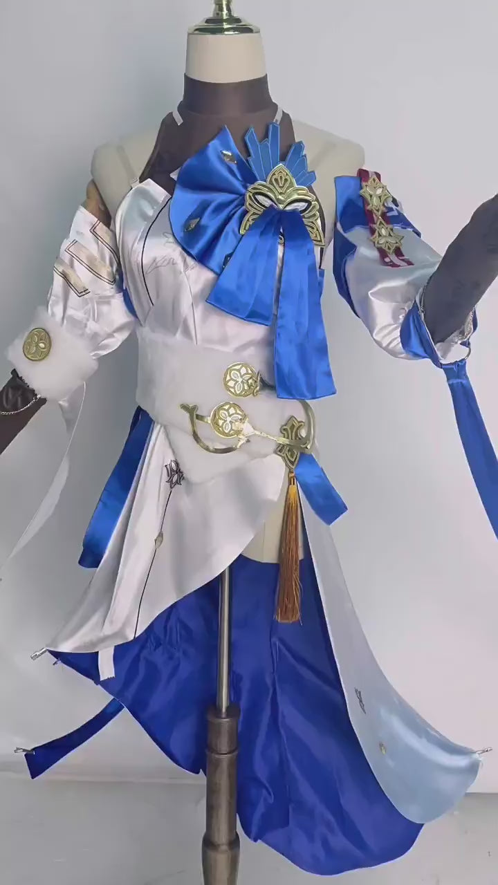 Honkai Star Rail Bronya Cosplay Costume – Gaming Outfit – video 14 of 14