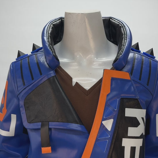 Valorant Agent Yoru Cosplay Costume – Gaming Outfit – video 15 of 17