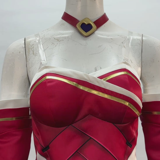 League of Legends 2XKO Ahri Cosplay Costume – Gaming Outfit – video 29 of 29