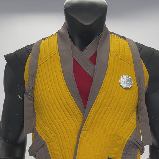 Mortal Kombat Scorpion Cosplay Costume – Gaming Outfit – video 27 of 27