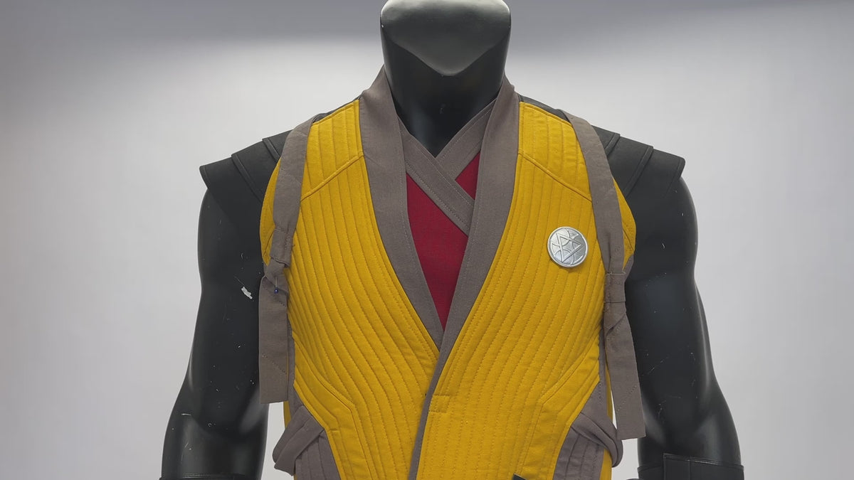 Mortal Kombat Scorpion Cosplay Costume – Gaming Outfit – video 27 of 27