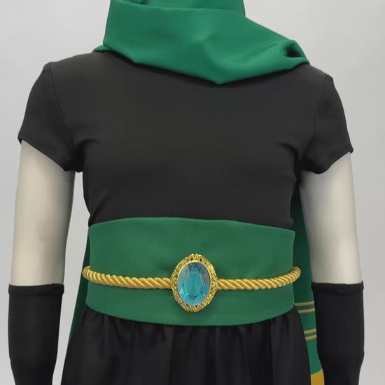 Princess Peach Showtime! Kids Ninja Cosplay Costume – Gaming Outfit – video 17 of 17