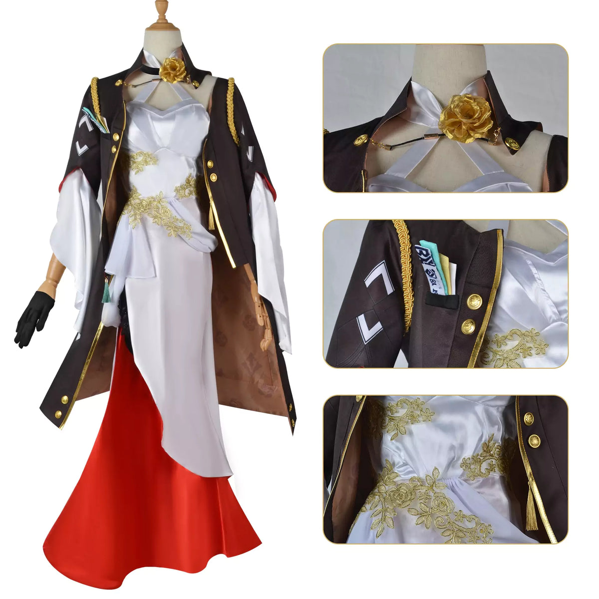 Honkai Star Rail Himeko Cosplay Costume – Gaming Outfit – photo 7 of 15